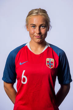 Vilde Gullhaug Birkeli of Norway poses for a portrait