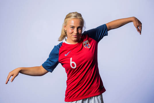 Vilde Gullhaug Birkeli of Norway poses for a portrait