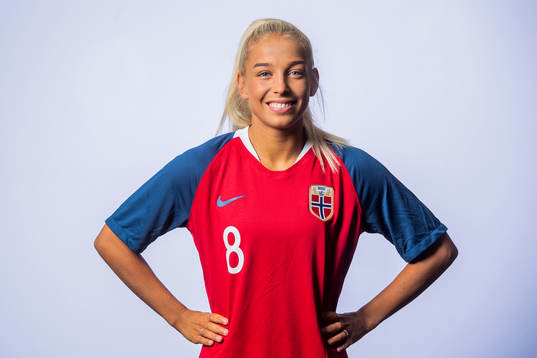 Rikke Bogtveit Nygard of Norway poses for a portrait