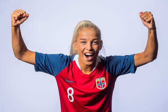 Rikke Bogtveit Nygard of Norway poses for a portrait