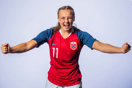 Jenny Kristine Røsholm Olsen of Norway poses for a portrait
