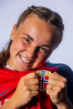 Jenny Kristine Røsholm Olsen of Norway poses for a portrait