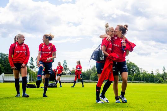 Rikke Bogtveit Nygard and Matilde Alsaker Rogde of Norway