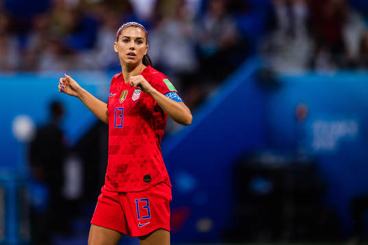 Alex Morgan of USA