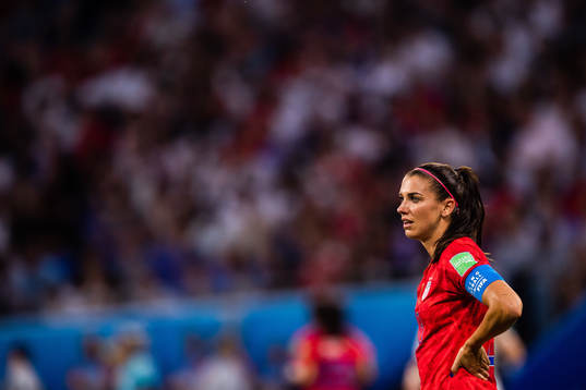 Alex Morgan of USA