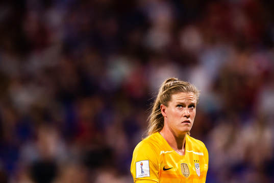 Goalkeeper Alyssa Naeher of USA