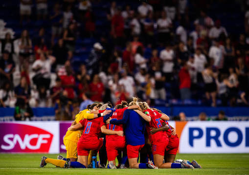 Players of USA gathered