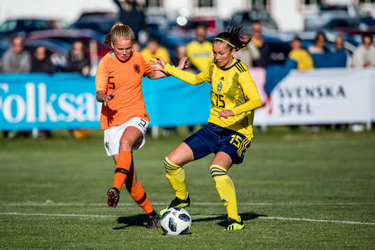Nederländernas Milicia Keijzer och Sveriges Alice