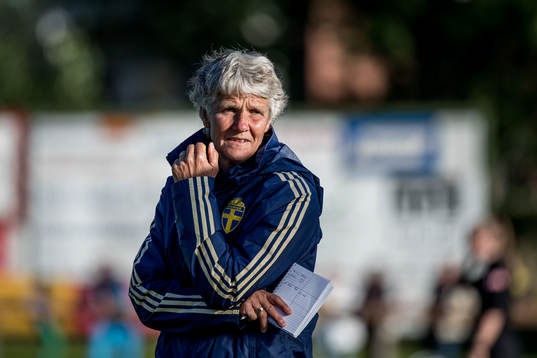 Sveriges förbundskapten Pia Sundhage