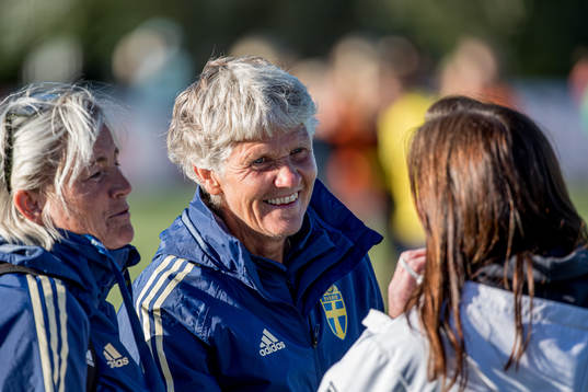 Sveriges förbundskapten Pia Sundhage