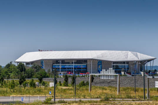 Stade de Lyon prior to the FIFA Women's World Cup