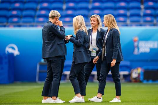 Hanna Glas and Magdalena Eriksson of Sweden