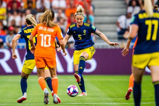 Nilla Fischer of Sweden