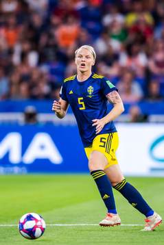 Nilla Fischer of Sweden