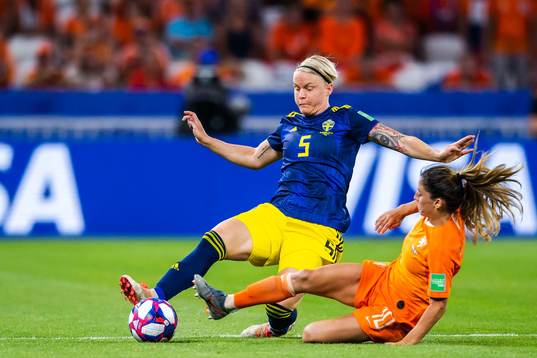 Nilla Fischer of Sweden