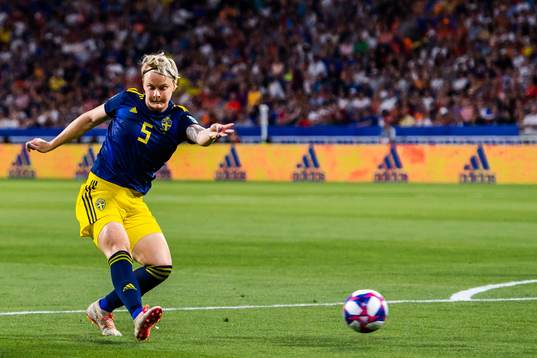 Nilla Fischer of Sweden