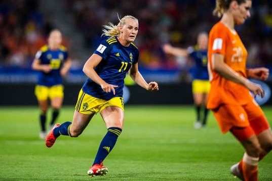 Stina Blackstenius of Sweden