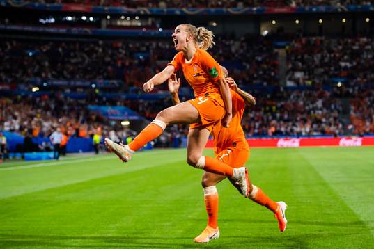 Jackie Noëlle Groenen of Netherlands celebrates