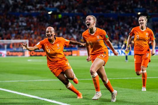 Jackie Noëlle Groenen of Netherlands celebrates