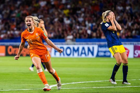 Jackie Noëlle Groenen of Netherlands celebrates