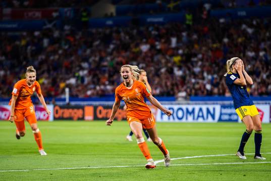 Jackie Noëlle Groenen of Netherlands celebrates