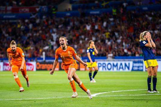 Jackie Noëlle Groenen of Netherlands celebrates