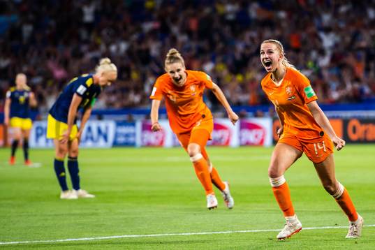 Jackie Noëlle Groenen of Netherlands celebrates