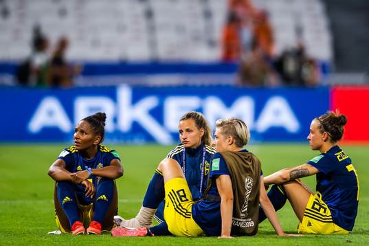 Madelen Janogy, Lina Hurti and Julia Zigiotti Olme of