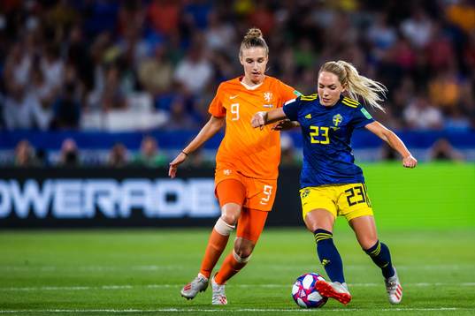 Elin Rubensson of Sweden and Anna Margaretha Marina Astrid