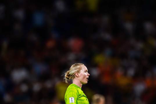 Goalkeeper Hedvig Lindahl of Sweden