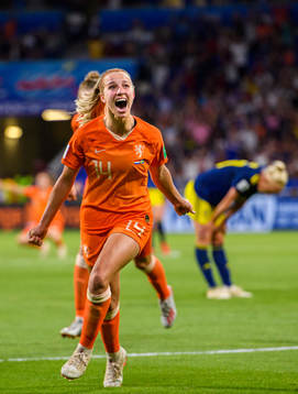 Jackie Noëlle Groenen of Netherlands celebrates