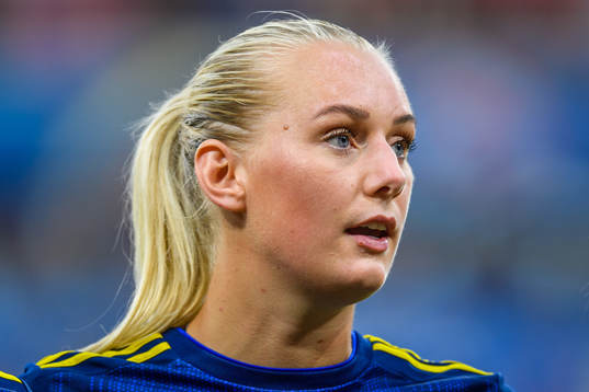 Stina Blackstenius of Sweden