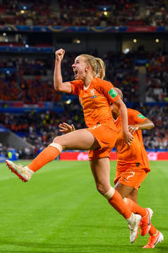Jackie Noëlle Groenen of Netherlands celebrates