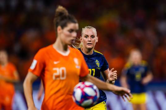 Stina Blackstenius of Sweden
