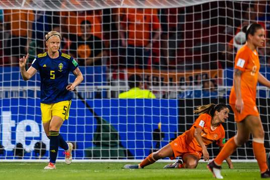 Nilla Fischer of Sweden
