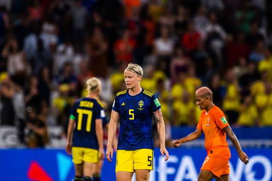Nilla Fischer of Sweden