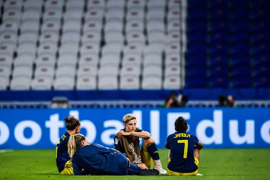 Julia Zigiotti Olme, Lina Hurtig and Madelen Janogy of
