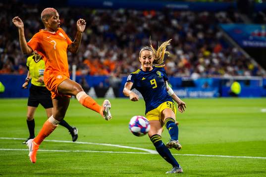 Shanice Janice Van De Sanden of Netherlands and Kosovare