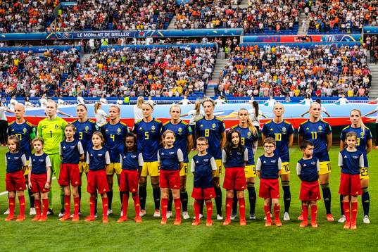 Caroline Seger, goalkeeper Hedvig Lindahl, Linda Sembrant,