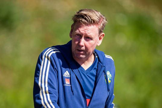 A-landslagets assisterande förbundskapten Peter Wettergren