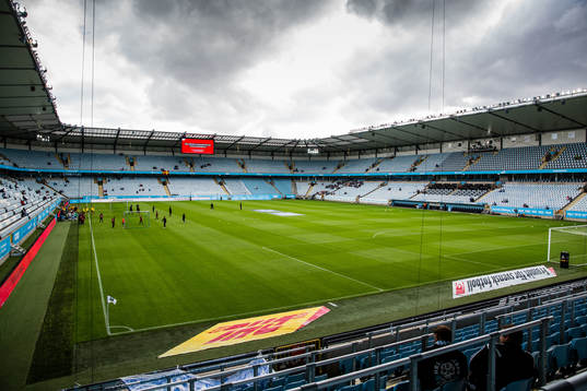 Vy över Malmö Stadion