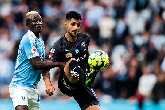 Malmö FFs Bonke Innocent och Örebros Rodin Deprem