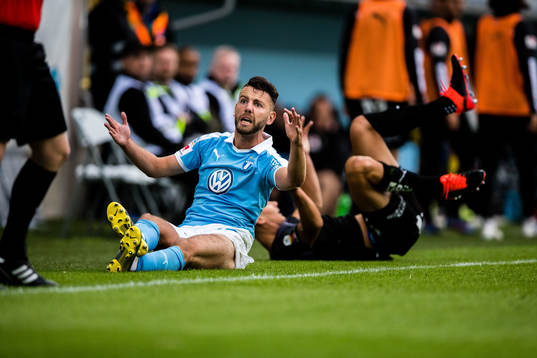 Malmö FFs Erdal Rakip protesterar mot domslut