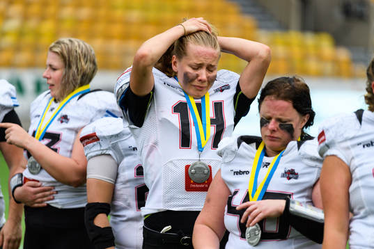 Örebro Black Knights Teresia Keskitalo deppar med