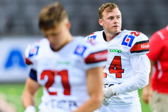 Carlstad Crusaders Hans Friask Strömberg deppar