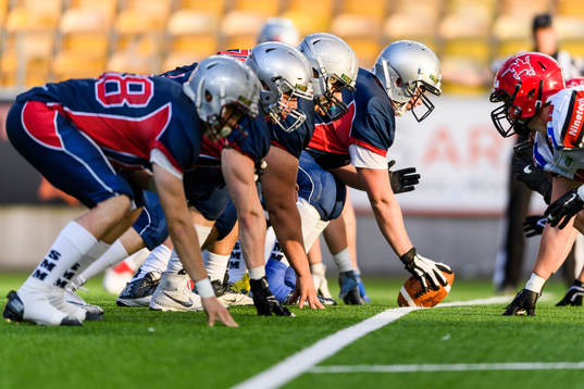 Stockholm Mean Machines och Carlstad Crusaders lineup