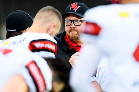 Carlstad Crusaders head coach BD Kennedy