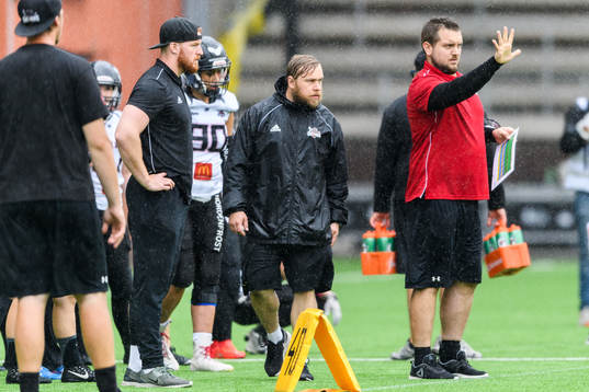 Örebro Black Knights head coach Lars Björkman
