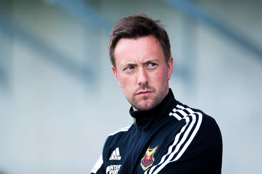 Östersunds tränare Ian Burchnall