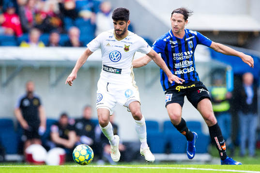 Östersunds Rewan Amin och Sirius Philip Haglund